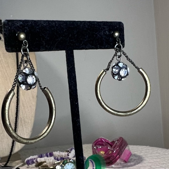 Jewelry - Disco Ball Vintage Earrings